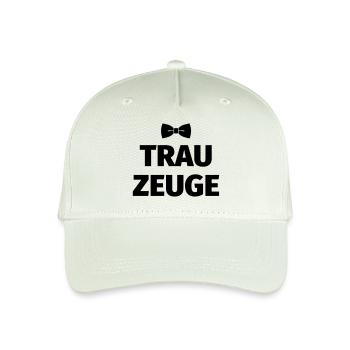 Trauzeuge Fliege - Kinder Bio Basecap - Helles Mintgrün - Vorne