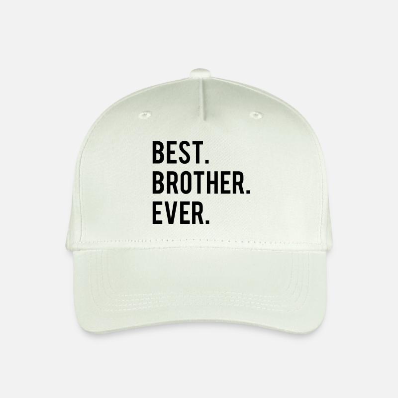 Best Brother Ever - Kinder Bio Basecap - Helles Mintgrün