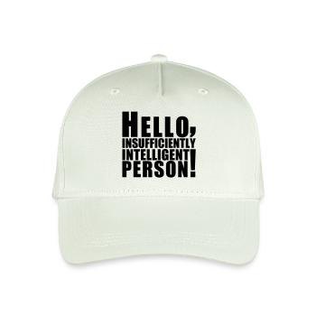 hello_person - Kinder Bio Basecap - Helles Mintgrün - Vorne