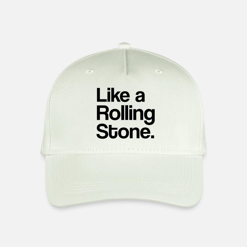 Like a Rolling Stone - Kinder Bio Basecap - Helles Mintgrün