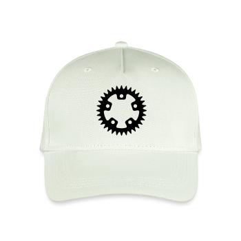Bike - Bike - Organic Kids’ Baseball Cap - light mint green - Front