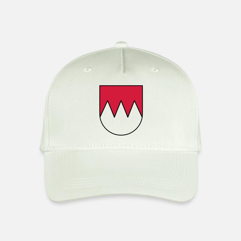 Franken - Wappen - Kinder Bio Basecap - Helles Mintgrün