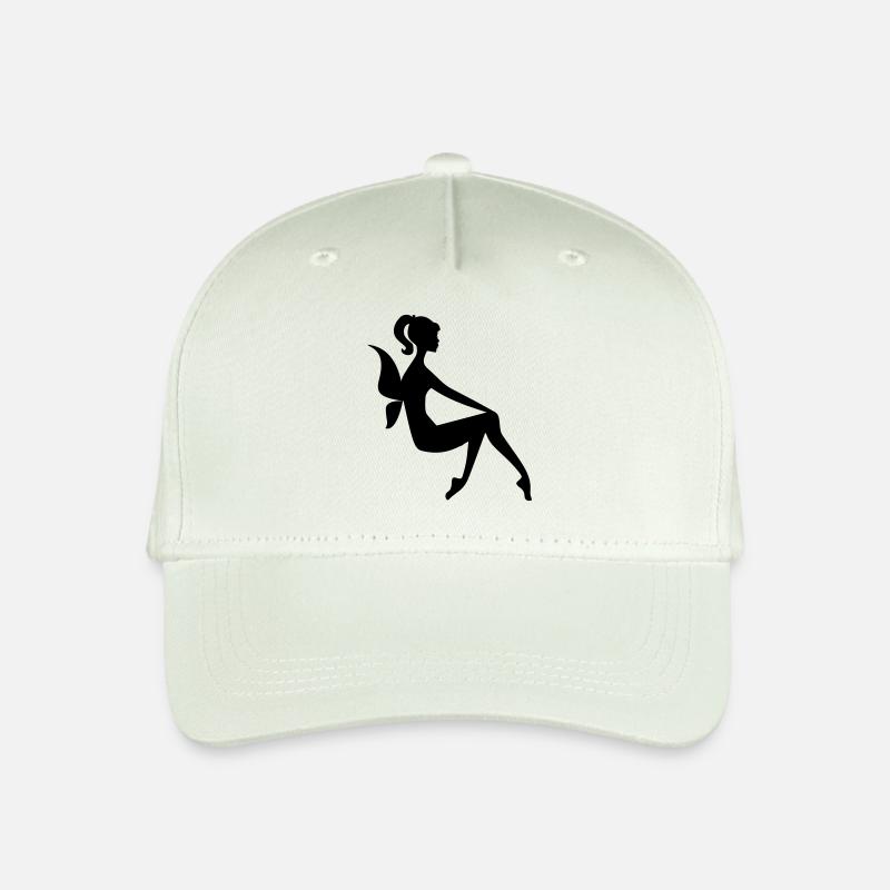 fairy - Organic Kids’ Baseball Cap - light mint green