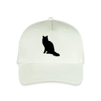 Maine Coon - Kinder Bio Basecap - Helles Mintgrün - Vorne