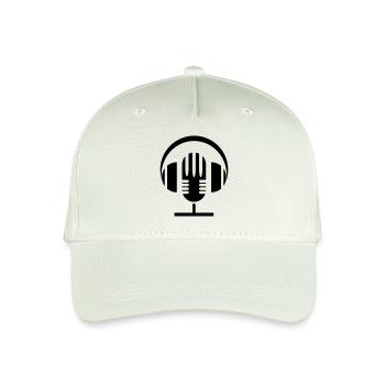 Mic and Headphones - Kinder Bio Basecap - Helles Mintgrün - Vorne