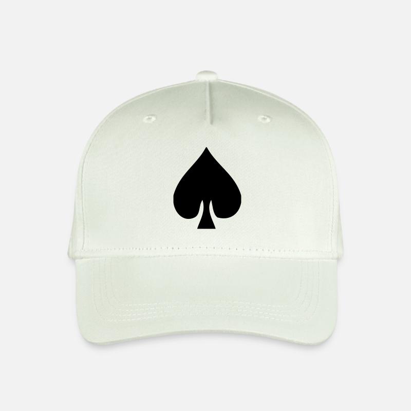 Spades - Organic Kids’ Baseball Cap - light mint green