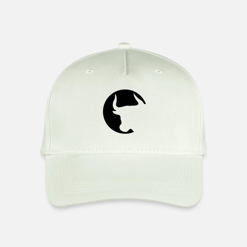 Stier - Kinder Bio Basecap - Helles Mintgrün
