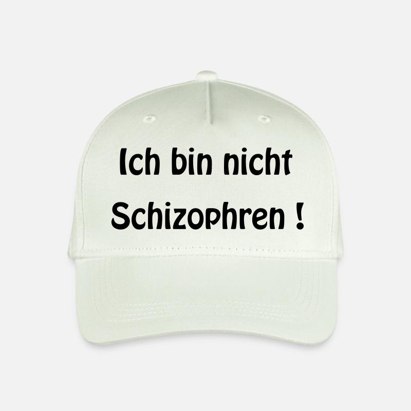 Schizophren - Kinder Bio Basecap - Helles Mintgrün