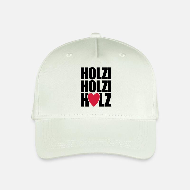 Holzi Holzi Holz - Kinder Bio Basecap - Helles Mintgrün