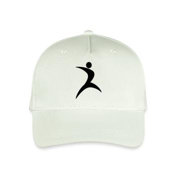Dancing dancer dancer gymnastics 1c - Organic Kids’ Baseball Cap - light mint green - Front