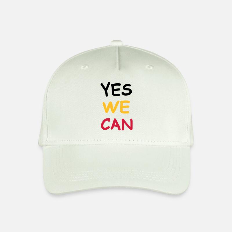 yes we can - Kinder Bio Basecap - Helles Mintgrün
