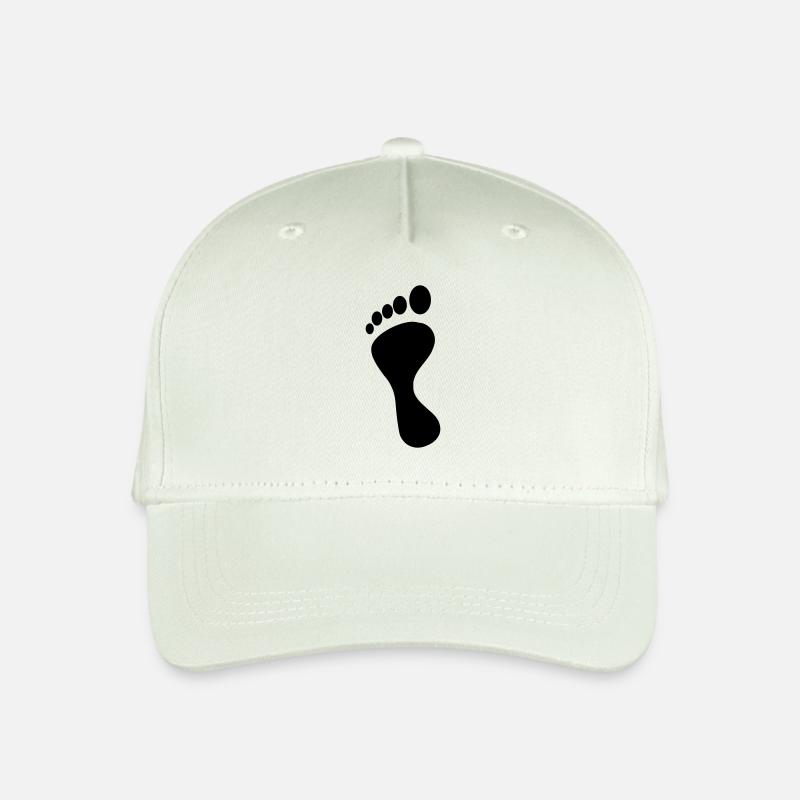 linker fuß - Kinder Bio Basecap - Helles Mintgrün