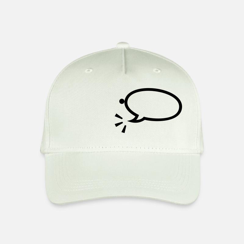 Sprechblase / speach bubble (1c) - Kinder Bio Basecap - Helles Mintgrün
