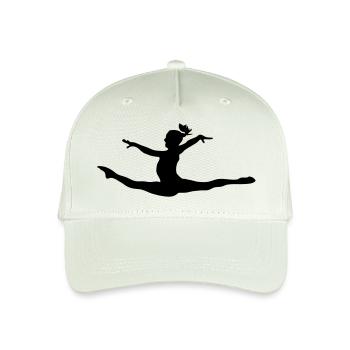 Turnen Kunstturnen Bodenturnen - Kinder Bio Basecap - Helles Mintgrün - Vorne