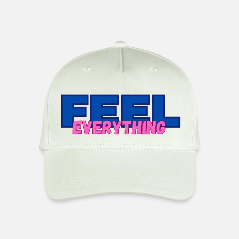FEEL everything - Kinder Bio Basecap - Helles Mintgrün