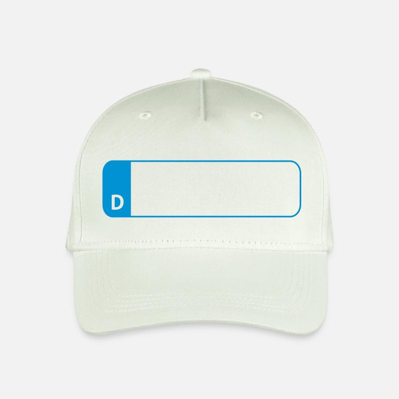 Autokennzeichen 2 - Kinder Bio Basecap - Helles Mintgrün