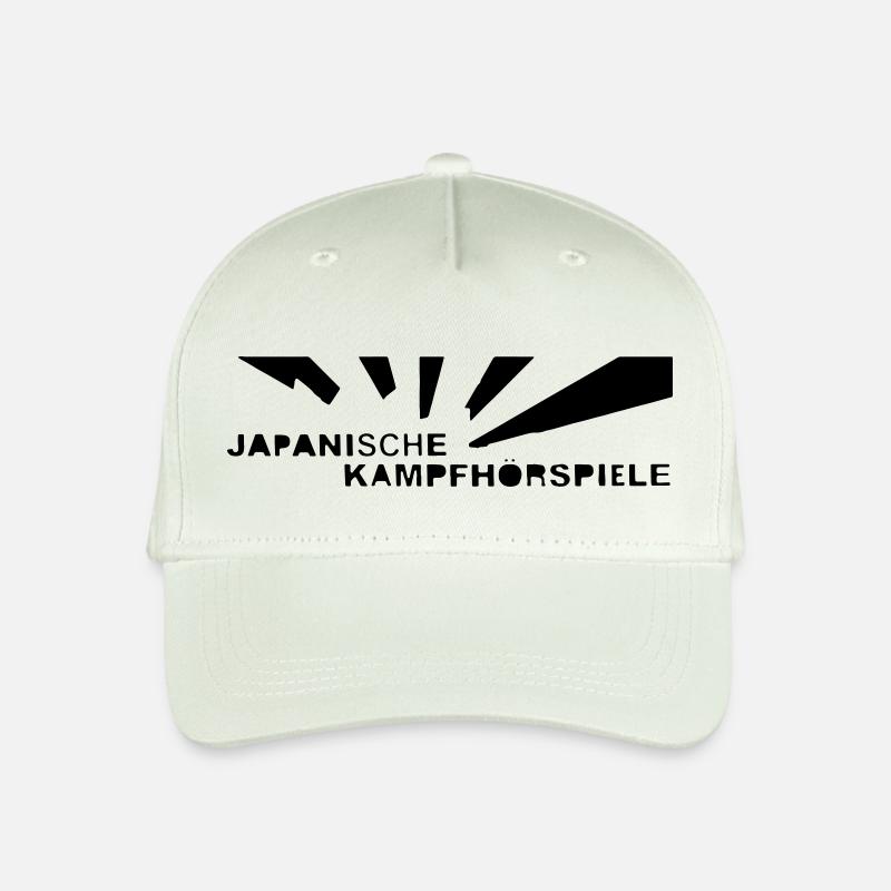 JAPANISCHE KAMPFHÖRSPIELE - Kinder Bio Basecap - Helles Mintgrün