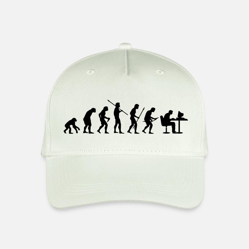 Evolution - Casquette de baseball bio Enfant - vert menthe clair