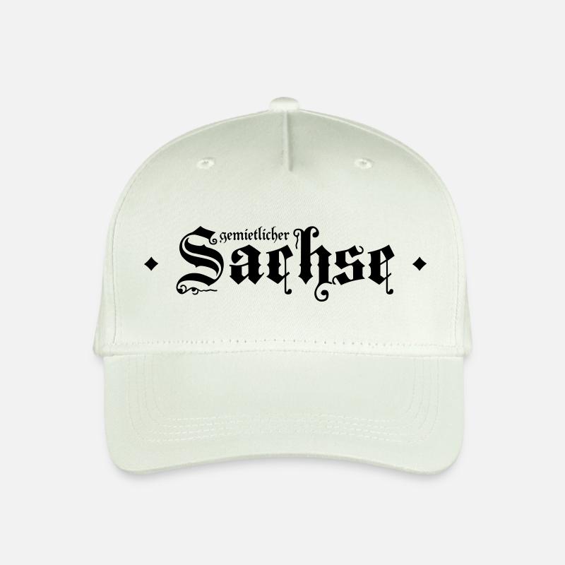 gemietlicher Sachse - Kinder Bio Basecap - Helles Mintgrün