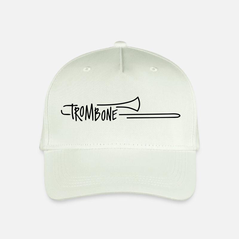 Trombone - Kinder Bio Basecap - Helles Mintgrün