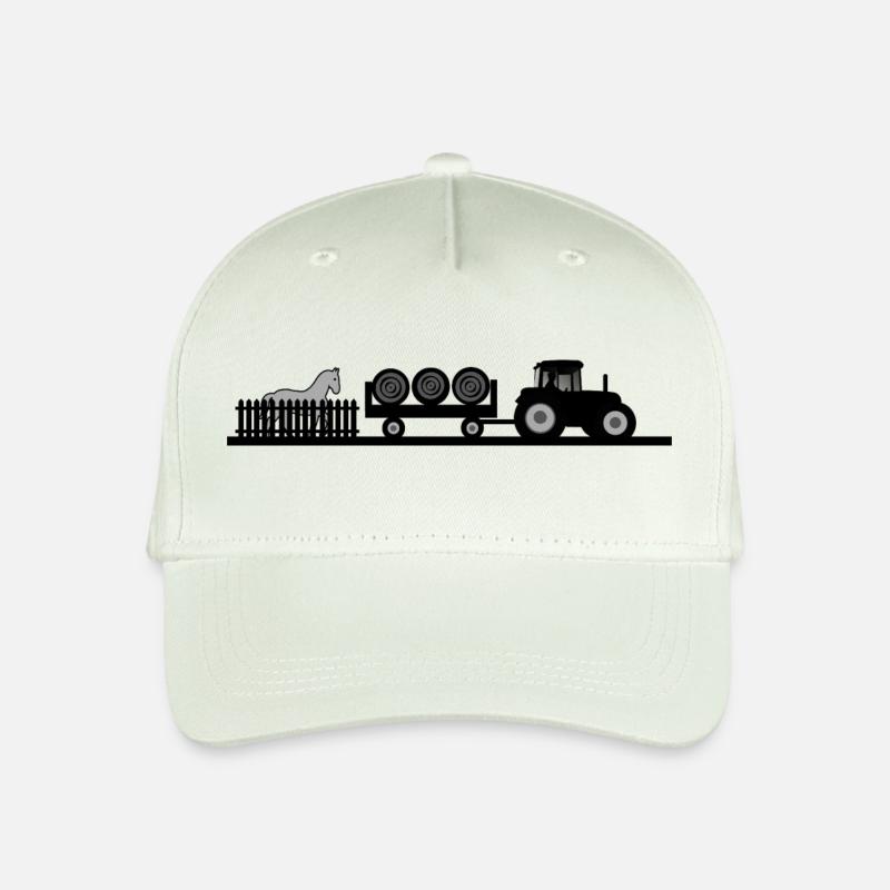 Traktor - Kinder Bio Basecap - Helles Mintgrün