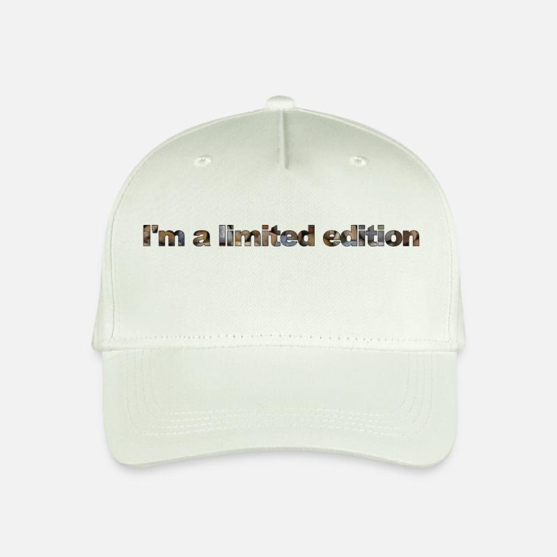 Ich bin eine limitierte Auflage - Kinder Bio Basecap - Helles Mintgrün