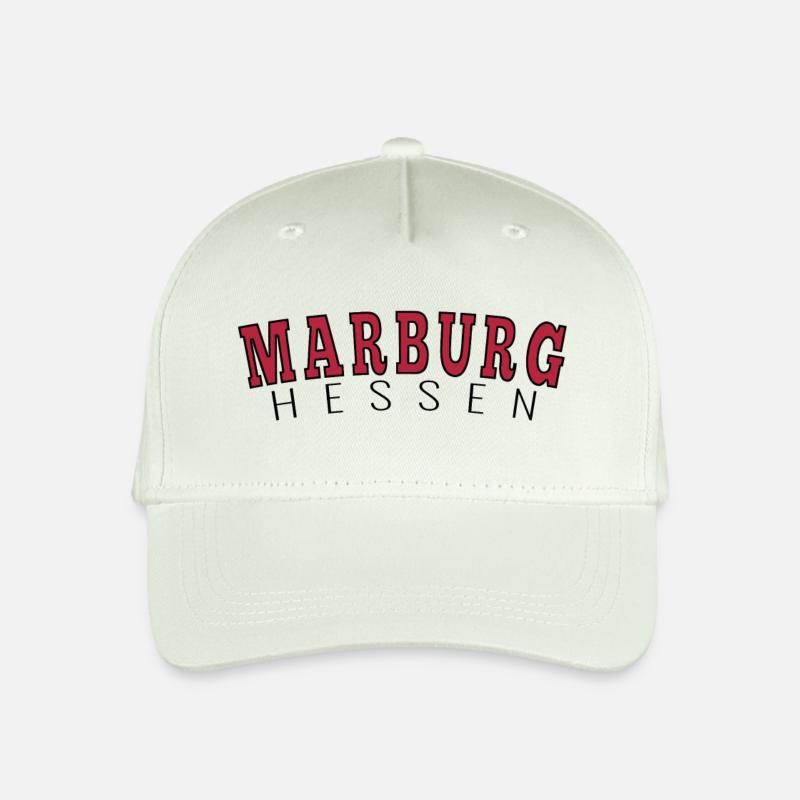 Marburg Hessen - Kinder Bio Basecap - Helles Mintgrün