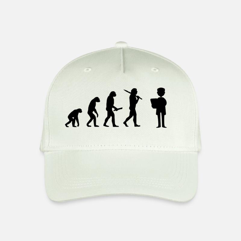 doktor Evolution Fortschritt Entwicklung - Kinder Bio Basecap - Helles Mintgrün