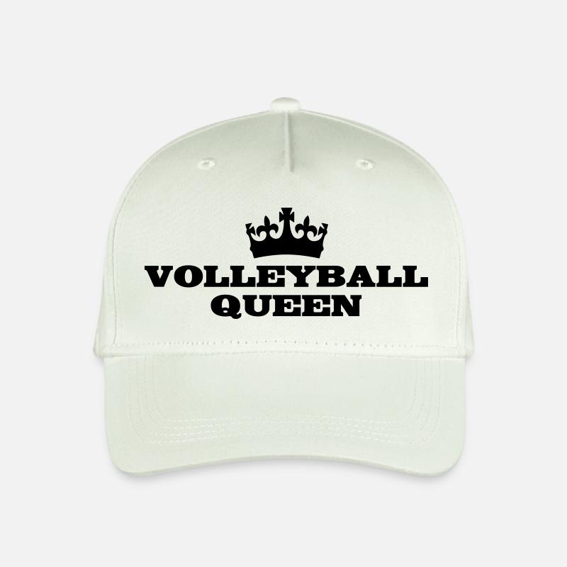 volleyball queen - Kinder Bio Basecap - Helles Mintgrün
