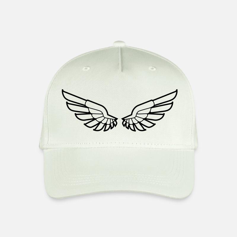 wings - Organic Kids’ Baseball Cap - light mint green