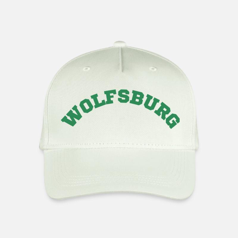 Wolfsburg - Kinder Bio Basecap - Helles Mintgrün