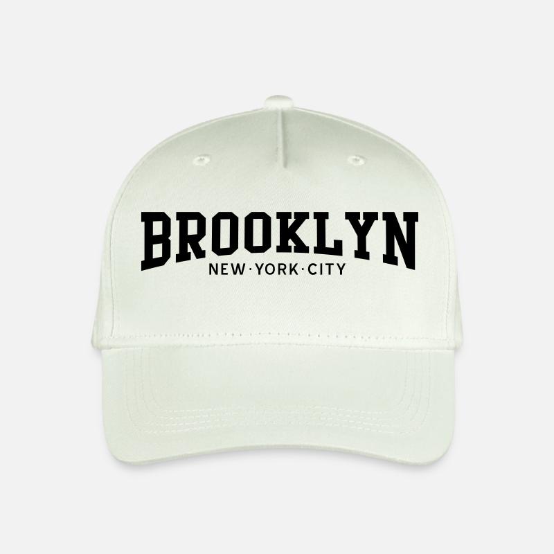 Brooklyn New York City - Kinder Bio Basecap - Helles Mintgrün