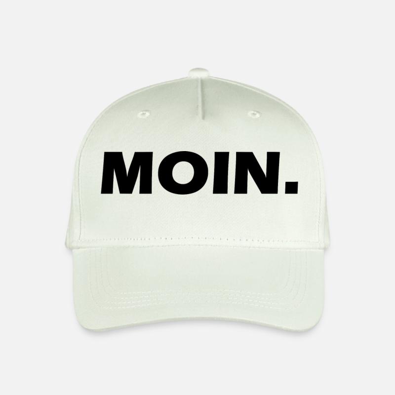 Moin. - Kinder Bio Basecap - Helles Mintgrün