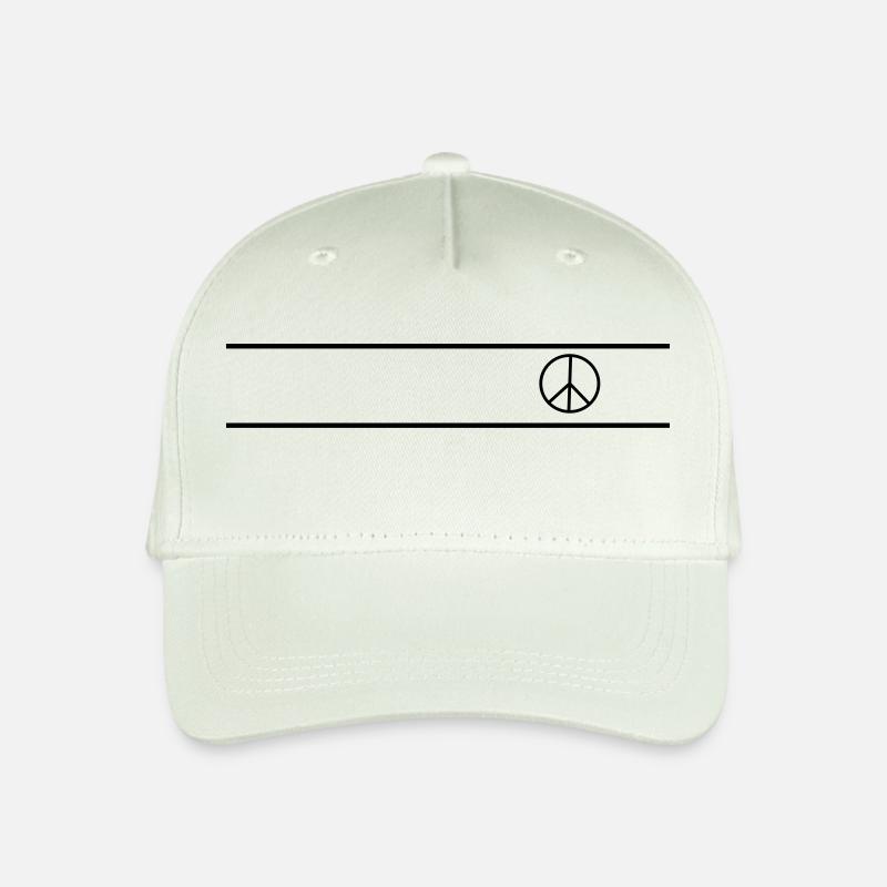 Peace - Kinder Bio Basecap - Helles Mintgrün