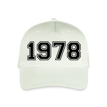 1978 - Kinder Bio Basecap - Helles Mintgrün - Vorne