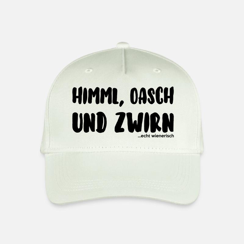himml, orsch und zwirn - ...echt wienerisch - Kinder Bio Basecap - Helles Mintgrün