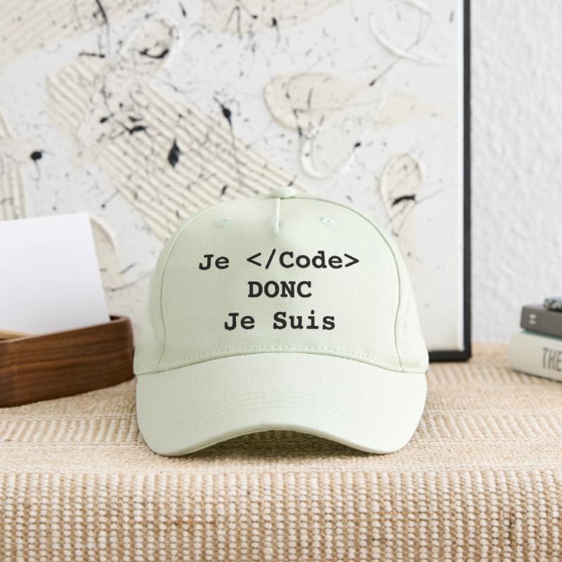I code so I'm a computer scientist and a programmer Organic Kids’ Baseball Cap