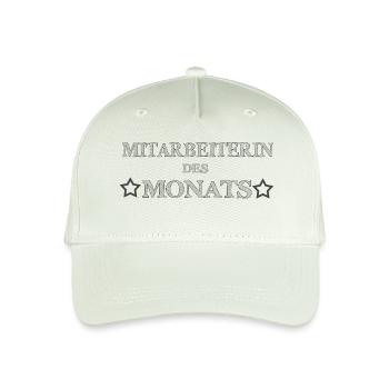 Employee of * Month * - Organic Kids’ Baseball Cap - light mint green - Front