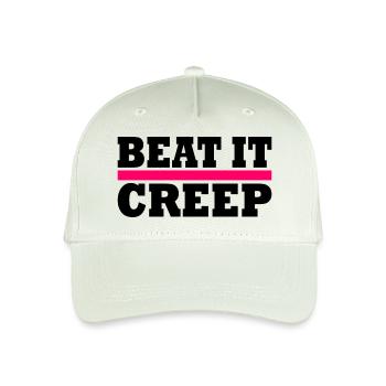 Beat it creep - Kinder Bio Basecap - Helles Mintgrün - Vorne