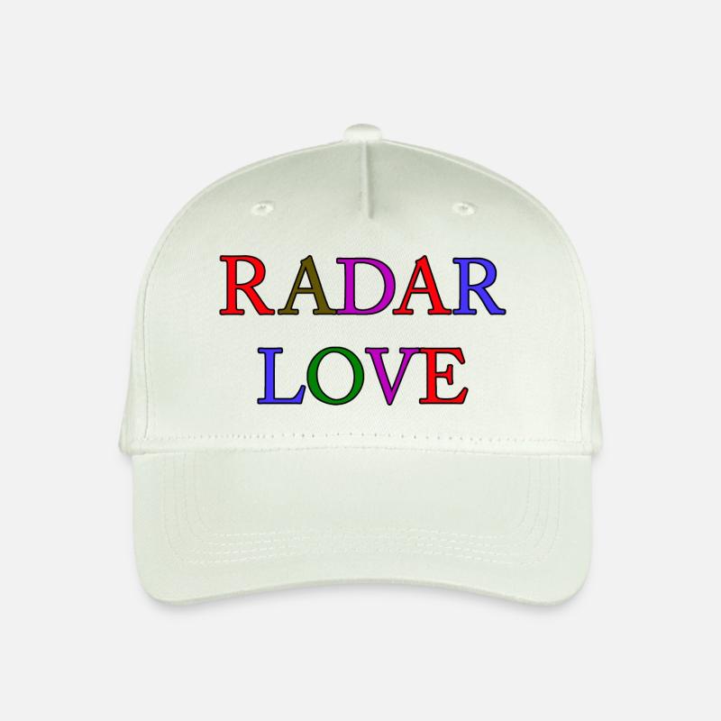 Radar Liebe - Kinder Bio Basecap - Helles Mintgrün