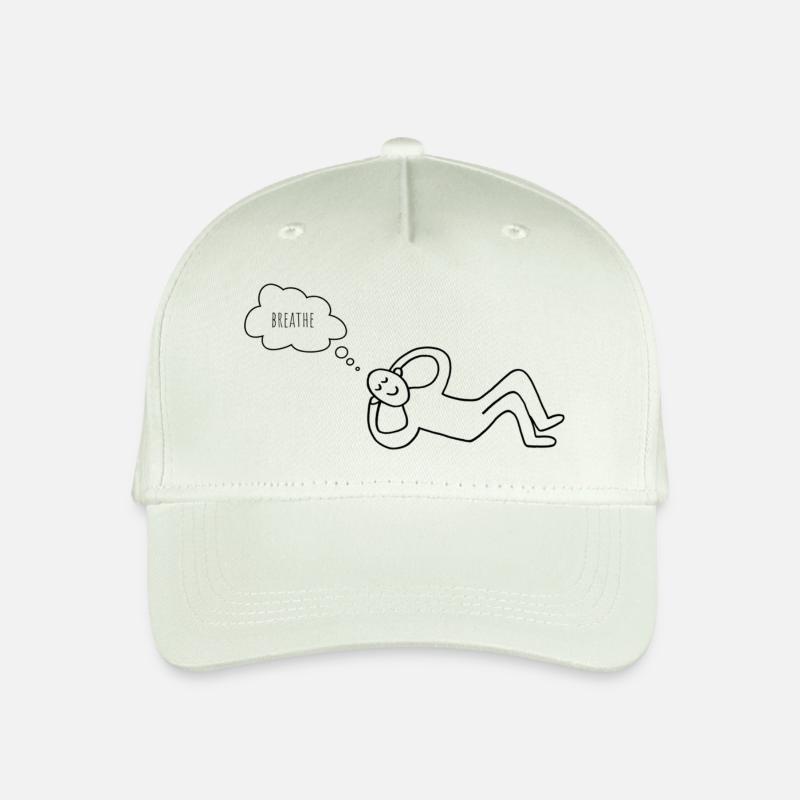 Méditation Guy - Casquette de baseball bio Enfant - vert menthe clair