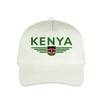Nairobi Design für Kenia-Liebhaber - Kinder Bio Basecap - Helles Mintgrün - Vorne