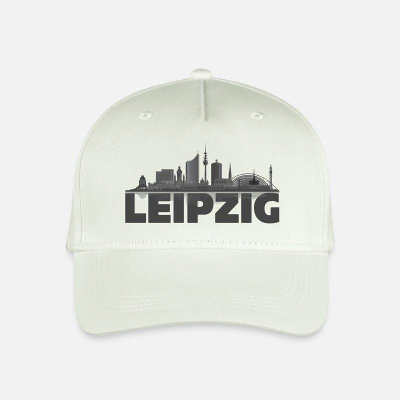 Leipzig 03 - Kinder Bio Basecap - Helles Mintgrün