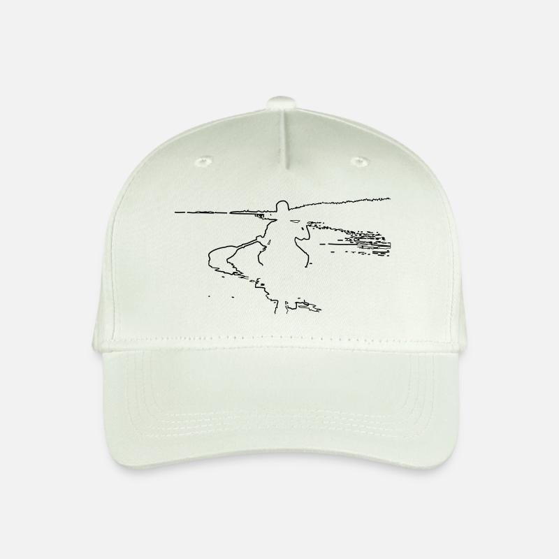 Kajak - Kinder Bio Basecap - Helles Mintgrün