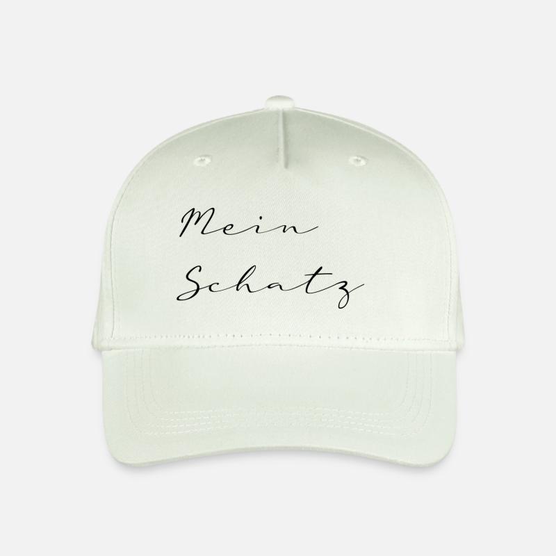 Mein Schatz - Kinder Bio Basecap - Helles Mintgrün