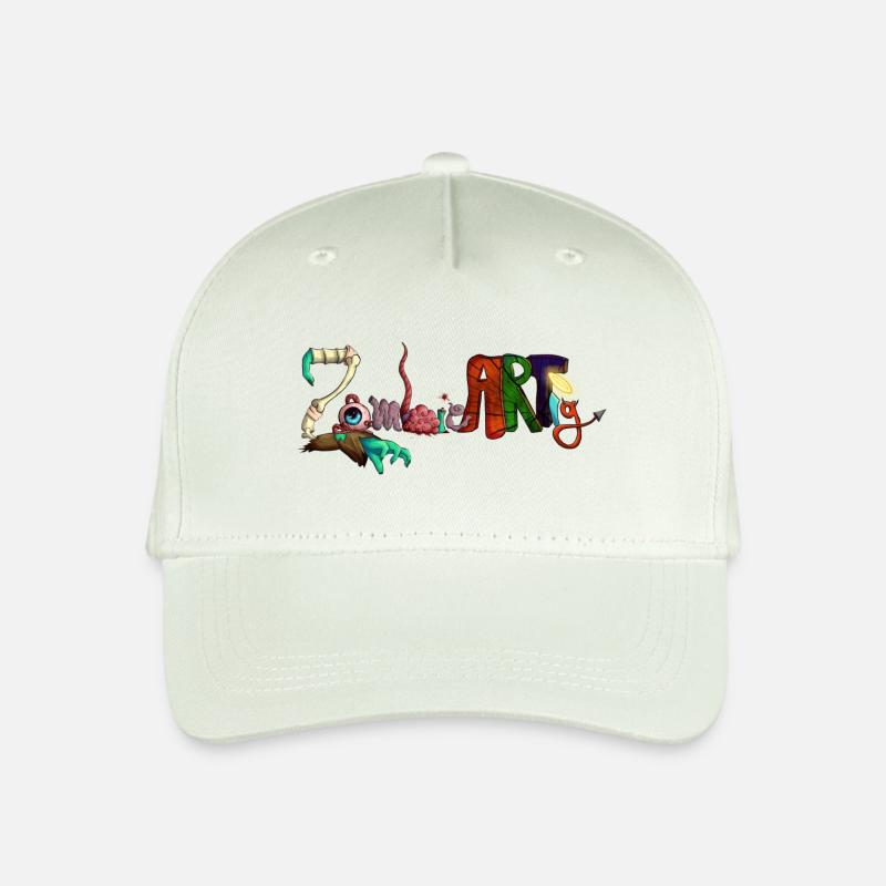 ZombieARTig - Kinder Bio Basecap - Helles Mintgrün