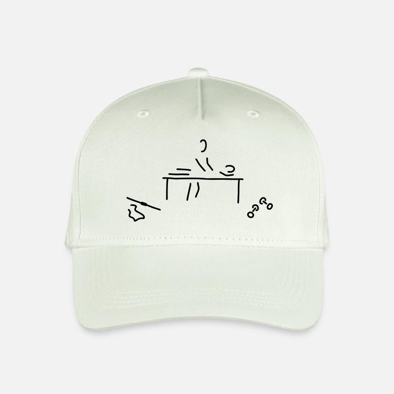 massage physiotherapie - Kinder Bio Basecap - Helles Mintgrün