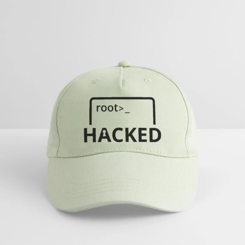 Hacked Hacker Informatiker Computer Programmierer Kinder Bio Basecap
