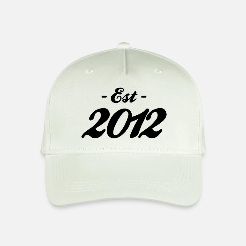 Geburt - Established 2012 - Kinder Bio Basecap - Helles Mintgrün