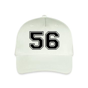56 - Casquette de baseball bio Enfant - vert menthe clair - Devant